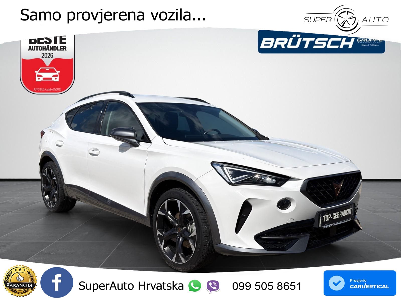 Cupra Formentor 1.4 TSI (204 KS) e-Hybrid DSG LED+GR SJED+ACC
