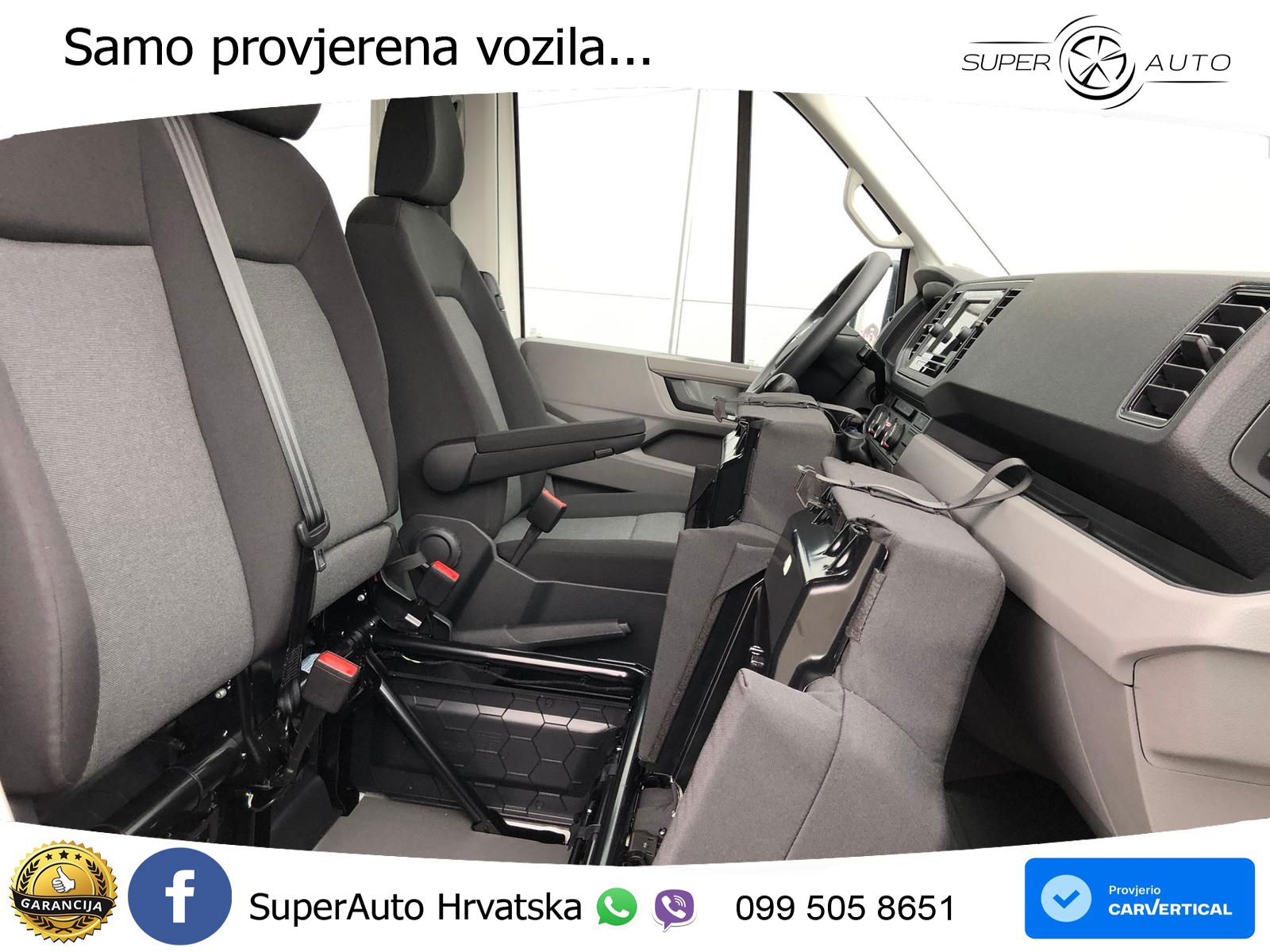 Volkswagen Crafter Kasten PLUS L4H3 DOKA LED 7SITZE AHK KAM 177 KS