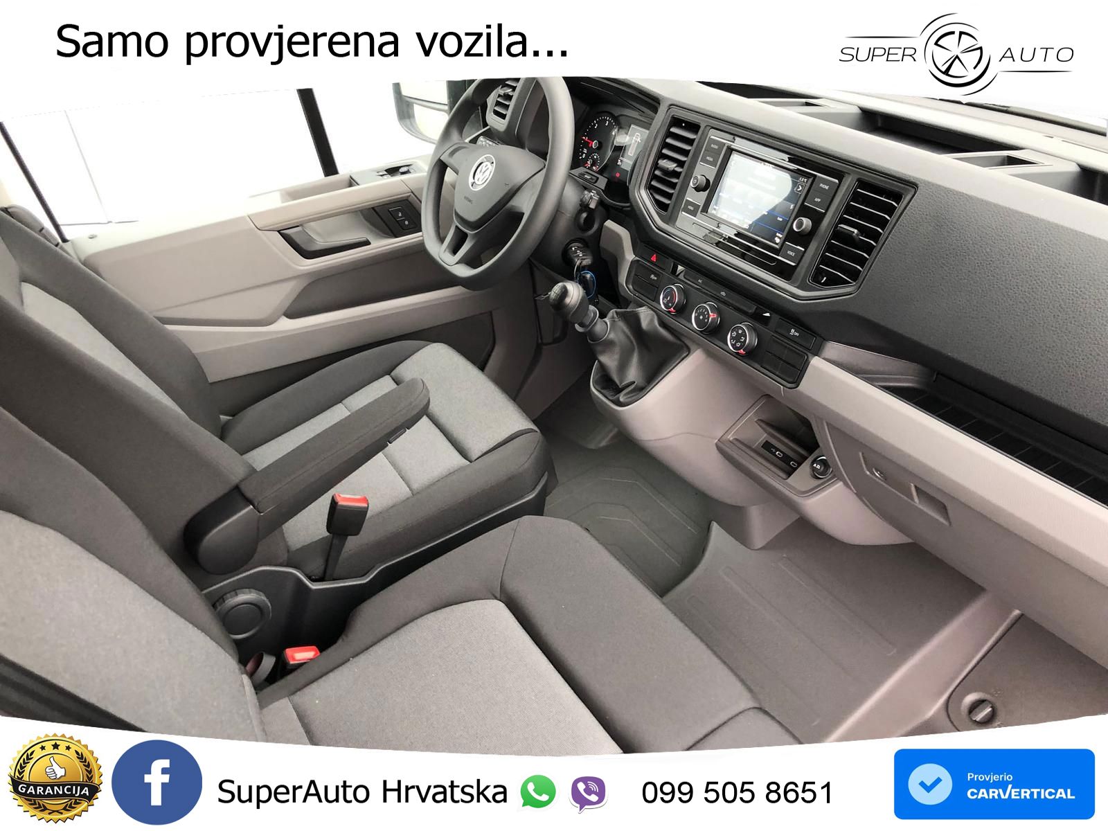 Volkswagen Crafter Kasten PLUS L4H3 DOKA LED 7SITZE AHK KAM 177 KS