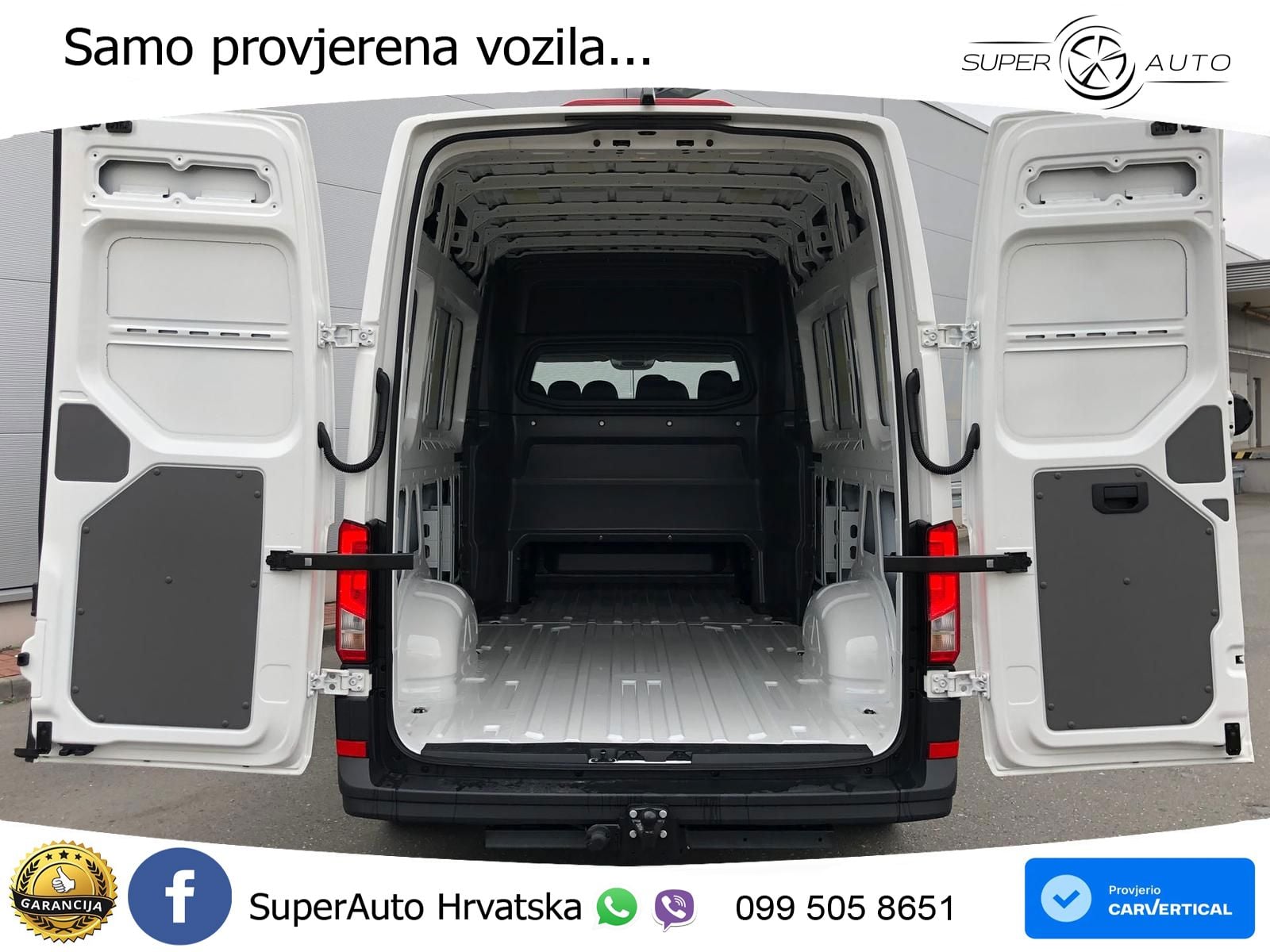 Volkswagen Crafter Kasten PLUS L4H3 DOKA LED 7SITZE AHK KAM 177 KS