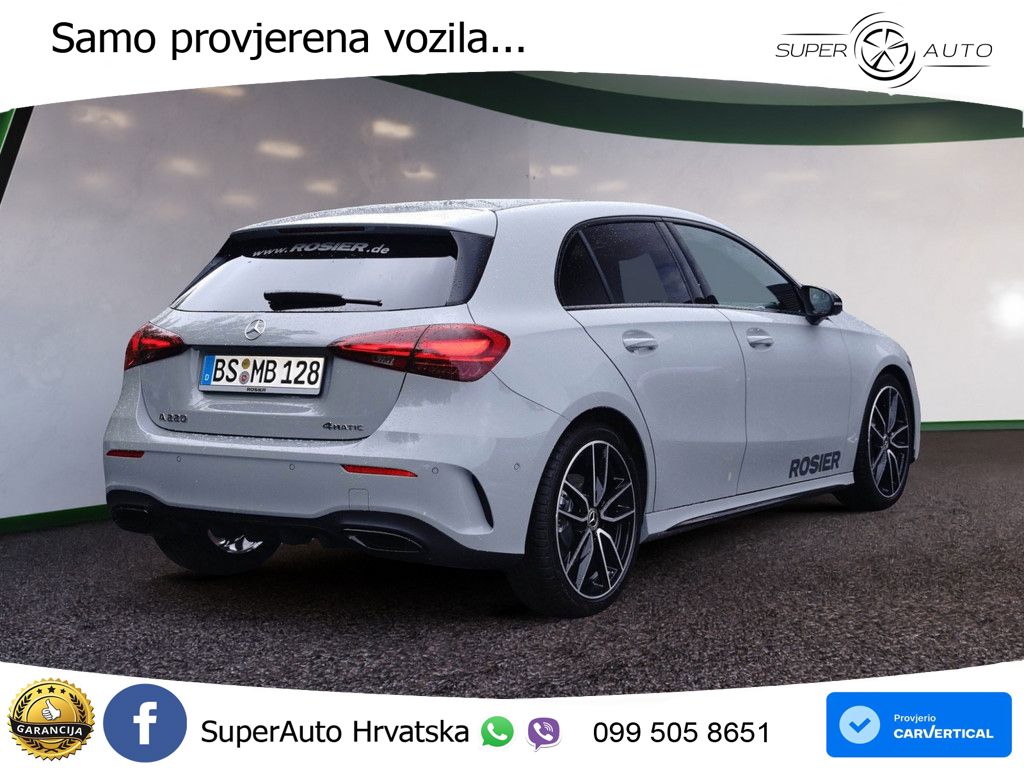 Mercedes-Benz A 220 4MATIC 8G-DCT AMG LED+GR SJED+ACC