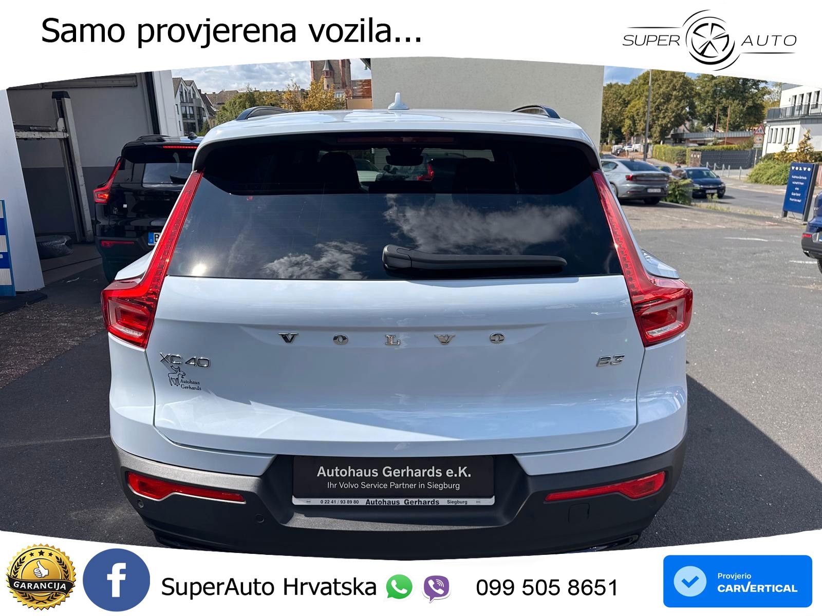 Volvo XC40 2.0 B3 163 KS Automatic LED+GR SJED+ACC