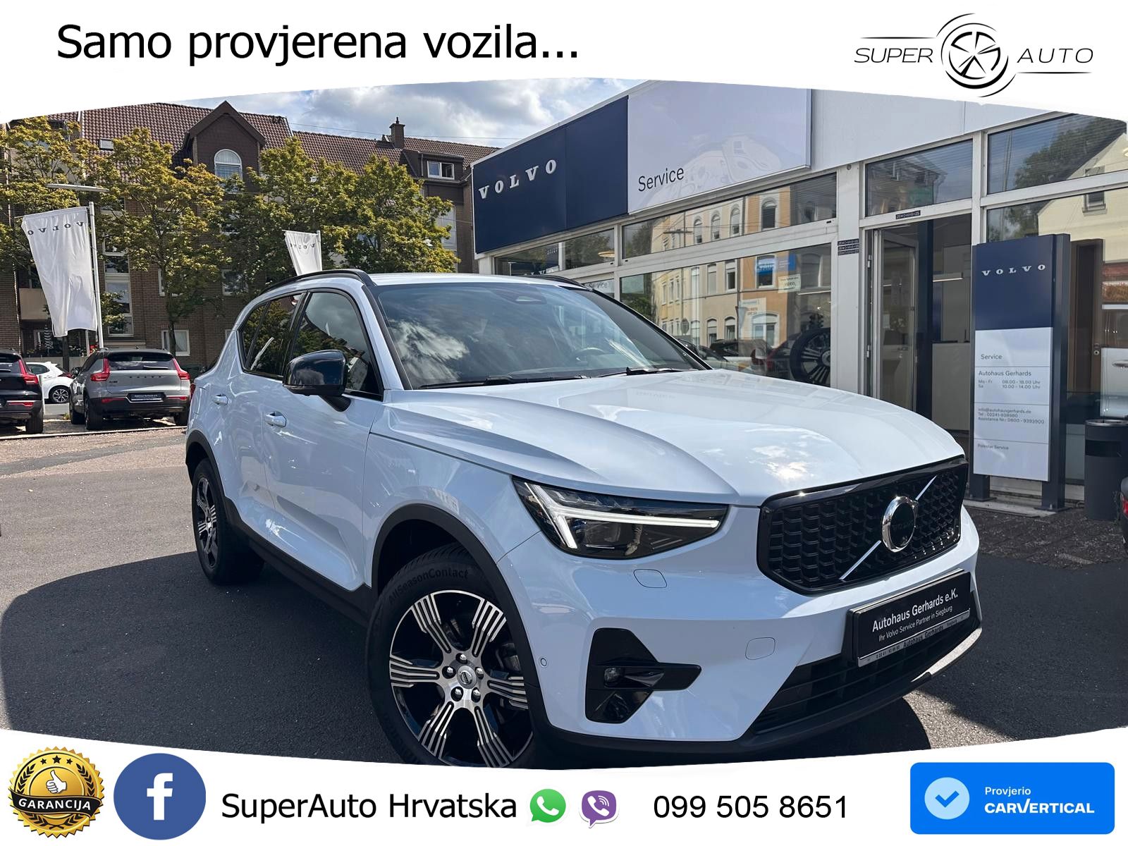 Volvo XC40 2.0 B3 163 KS Automatic LED+GR SJED+ACC