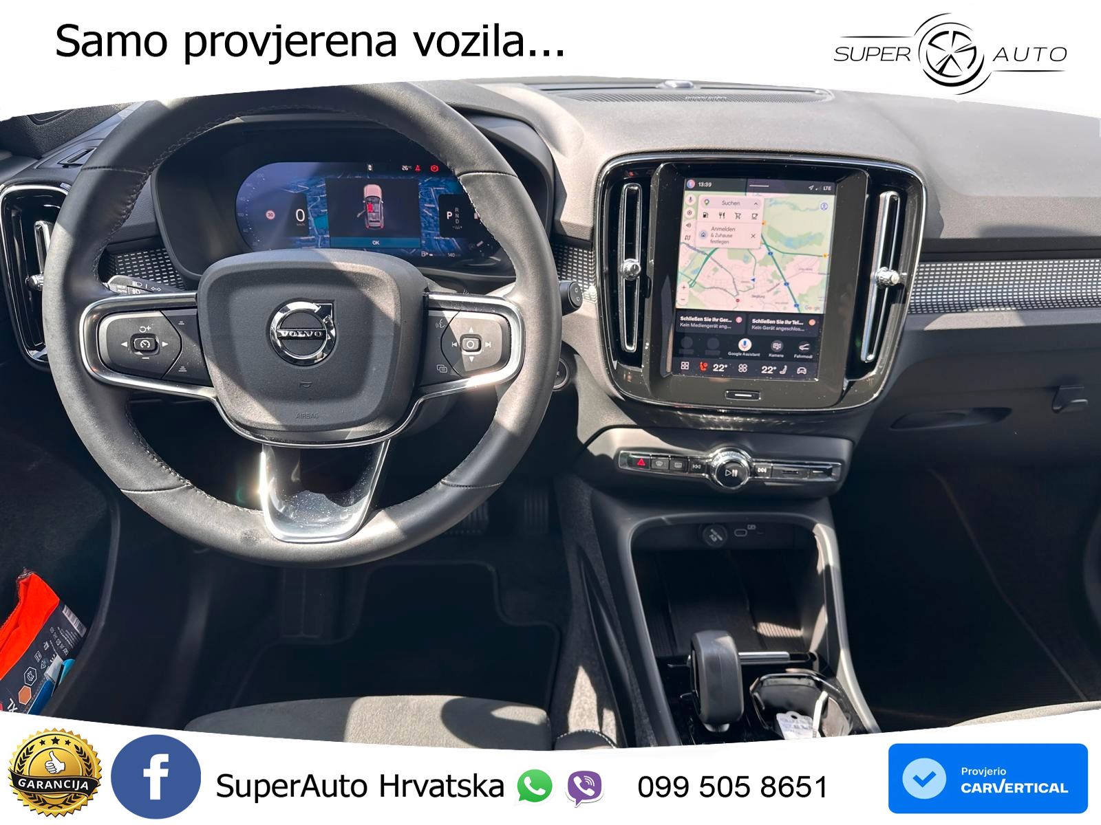 Volvo XC40 2.0 B3 163 KS Automatic LED+GR SJED+ACC