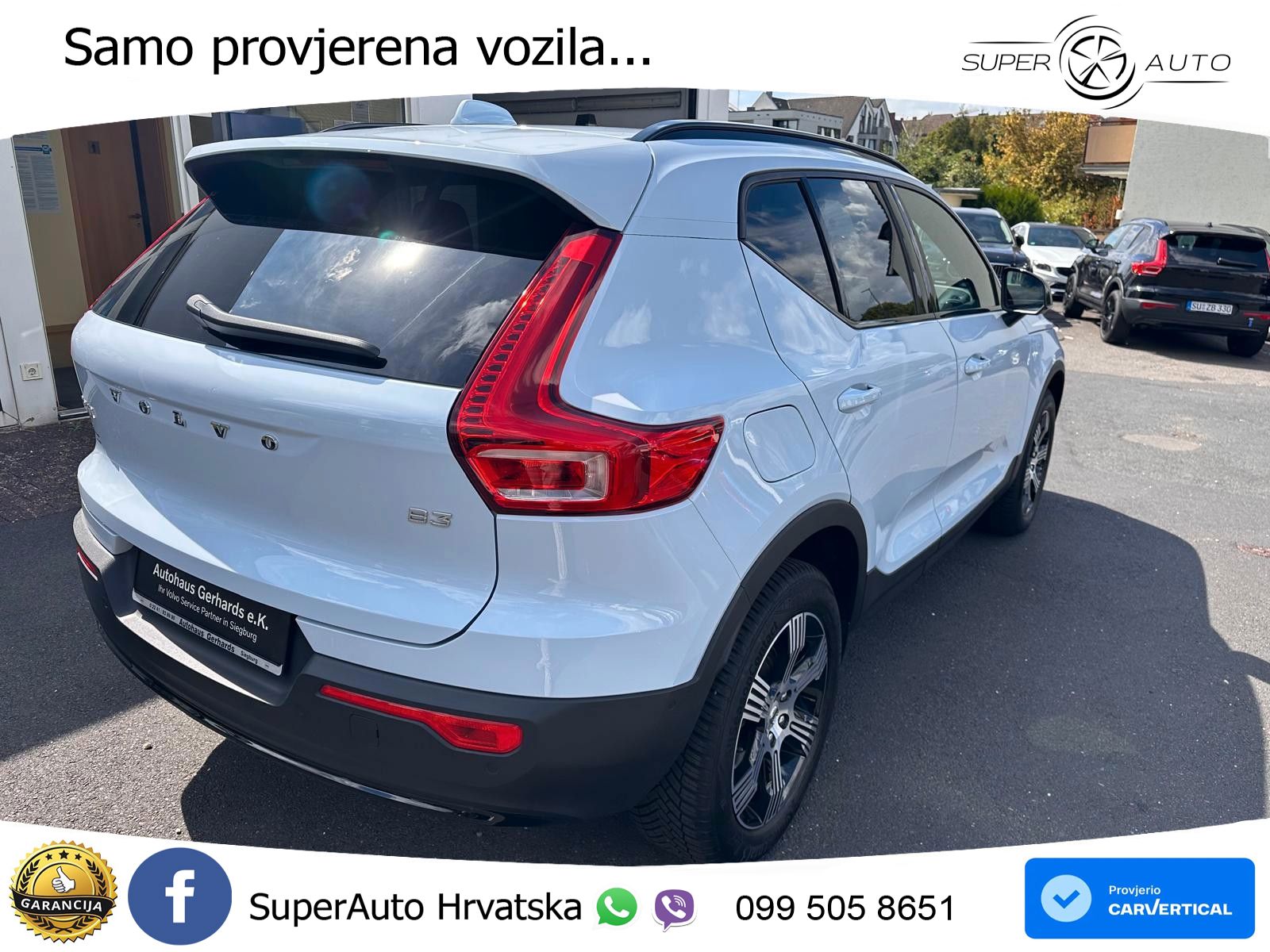 Volvo XC40 2.0 B3 163 KS Automatic LED+GR SJED+ACC