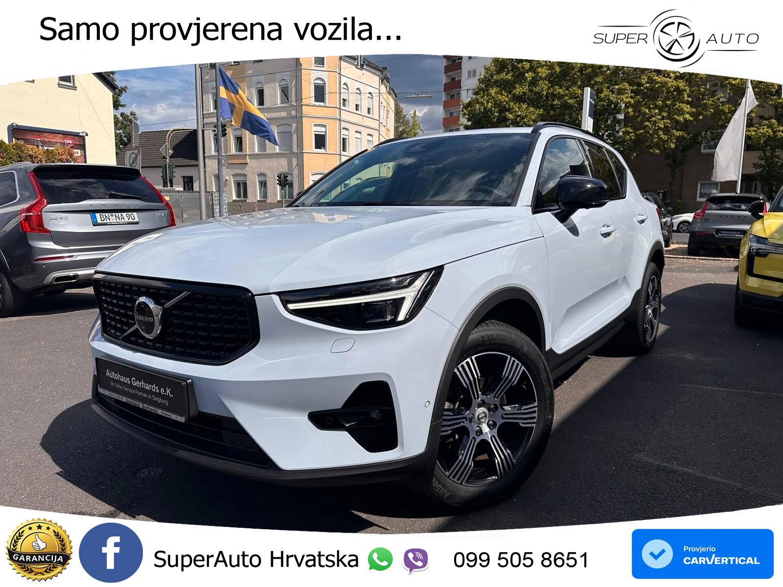 Volvo XC40 2.0 B3 163 KS Automatic LED+GR SJED+ACC