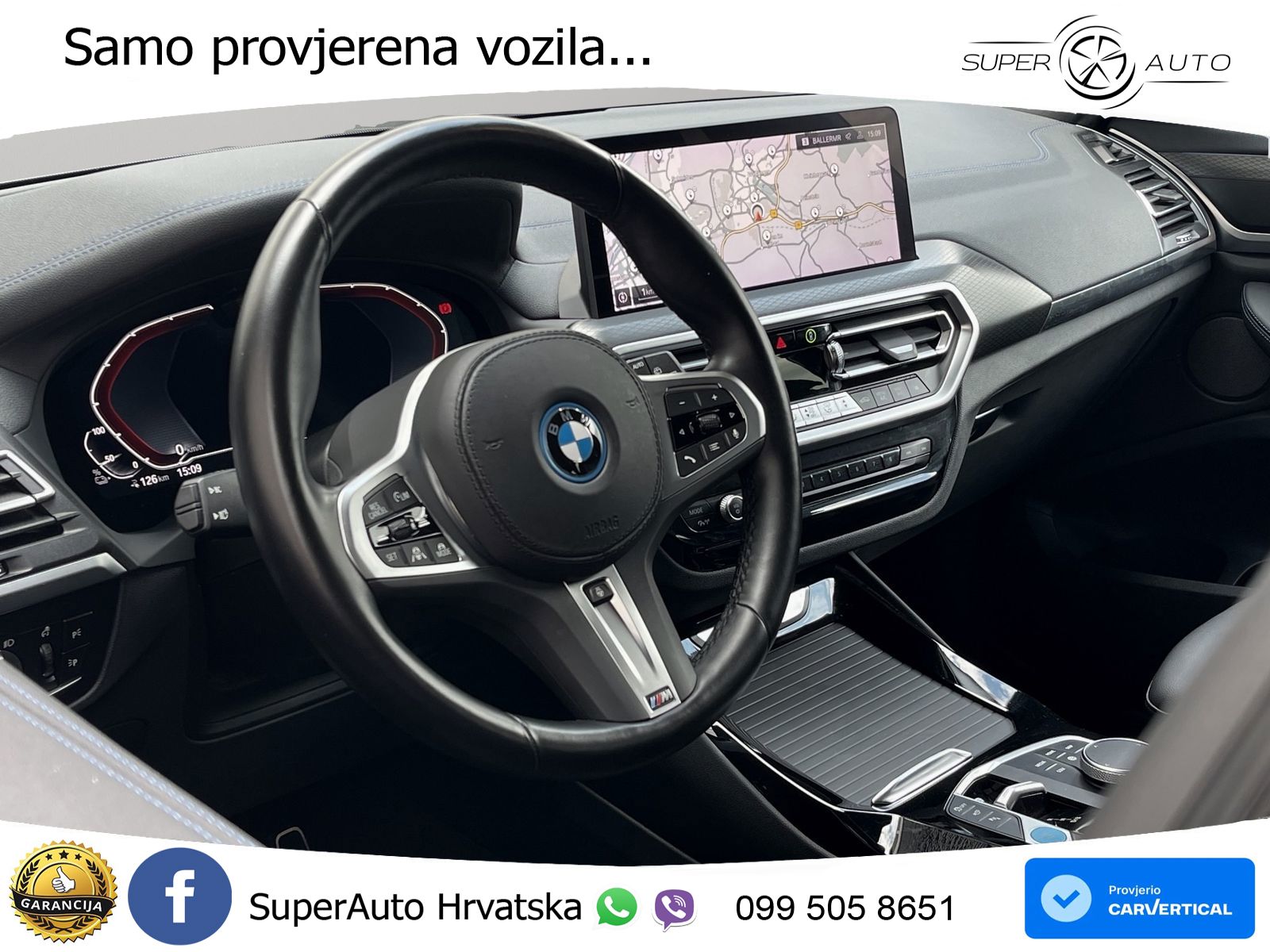 BMW iX3 80 kWh (286 KS) LED+GR SJED+ACC