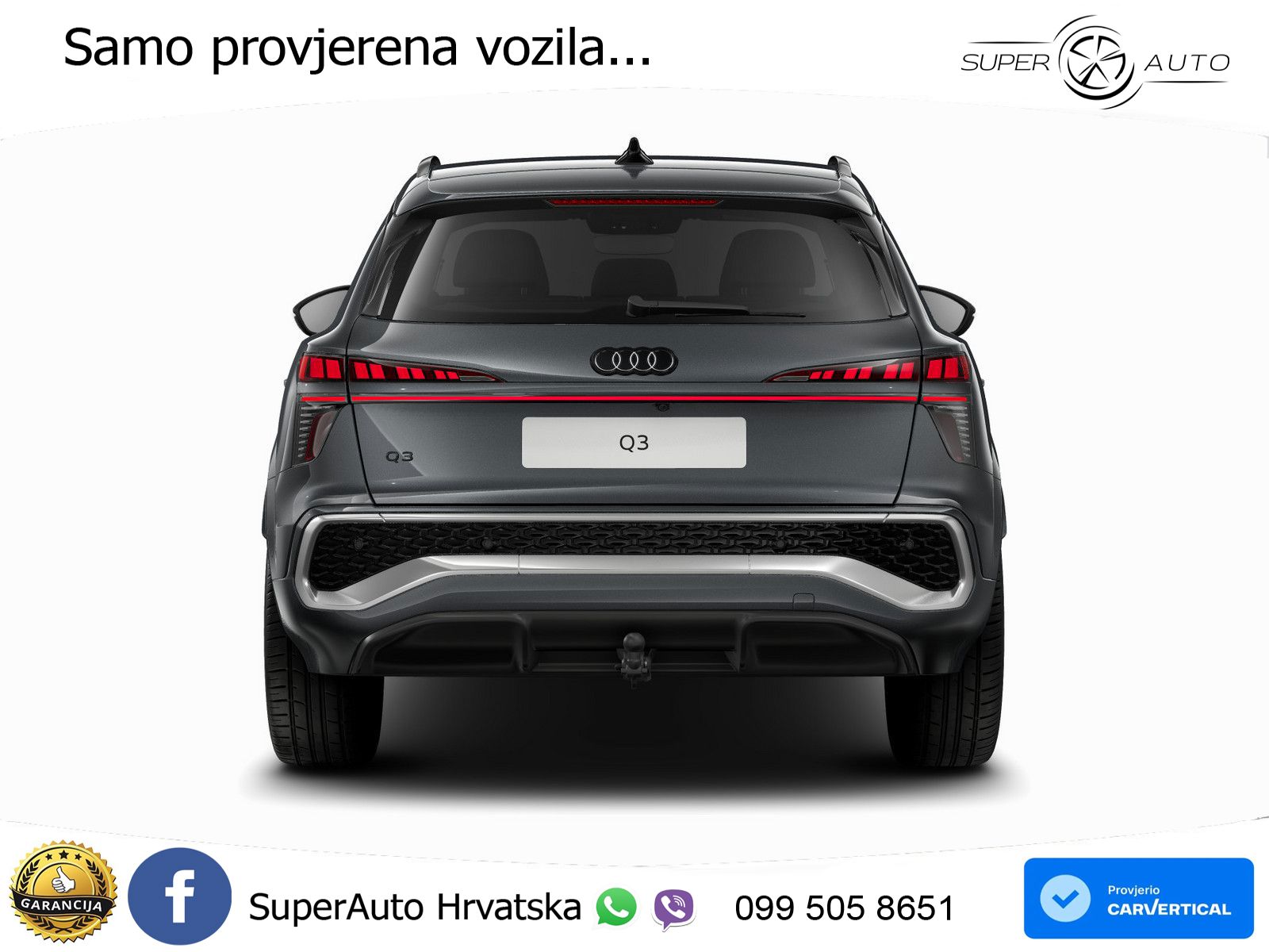 Audi Q3 1.5 TFSI (150 KS) S tronic S line LED+GR SJED+ACC