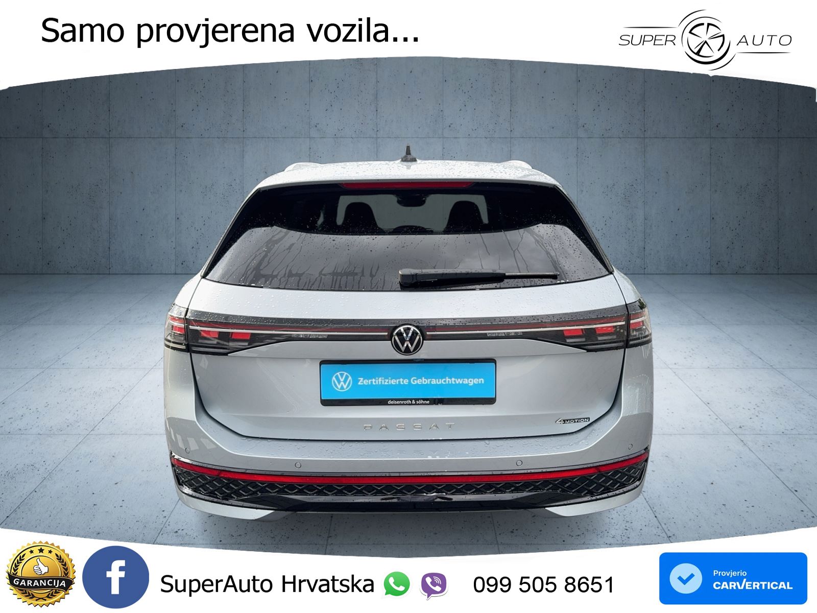 Volkswagen Passat Variant 2.0 TDI (193 KS) 4MOTION DSG R-Line LED+GR SJED+ACC