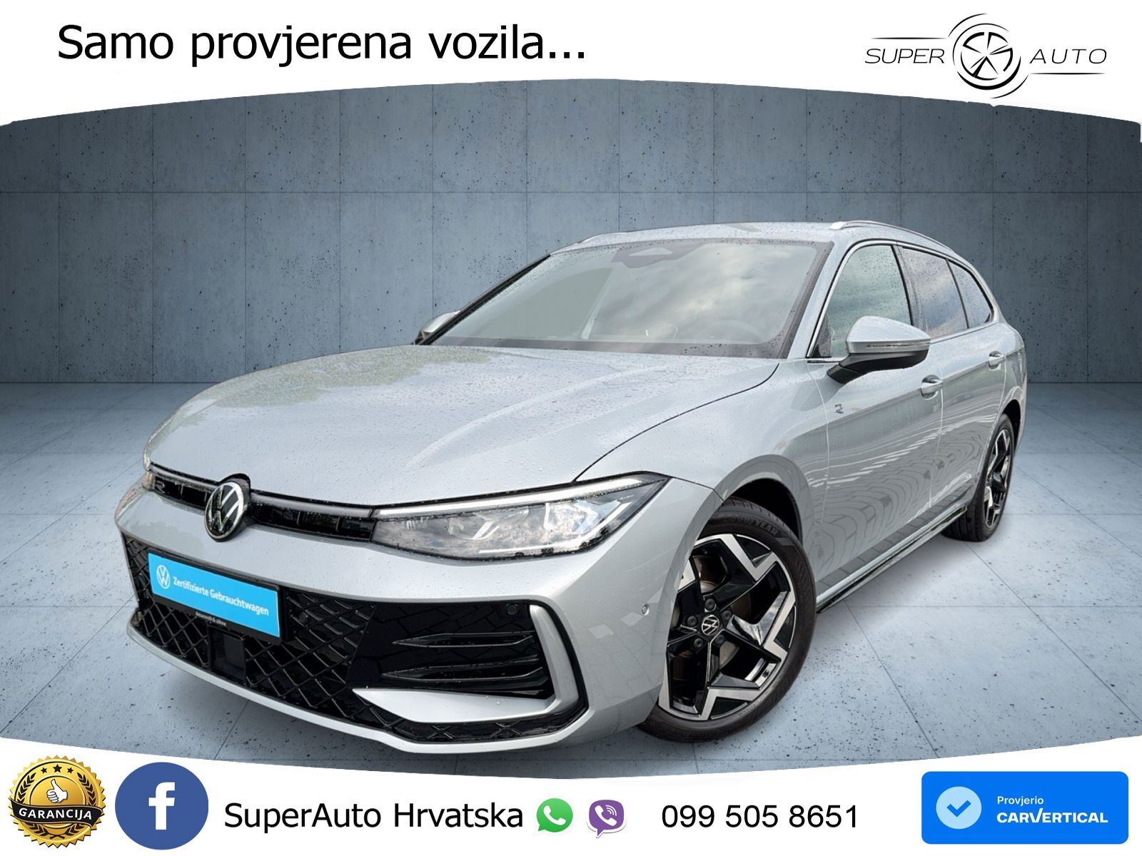 Volkswagen Passat Variant 2.0 TDI (193 KS) 4MOTION DSG R-Line LED+GR SJED+ACC