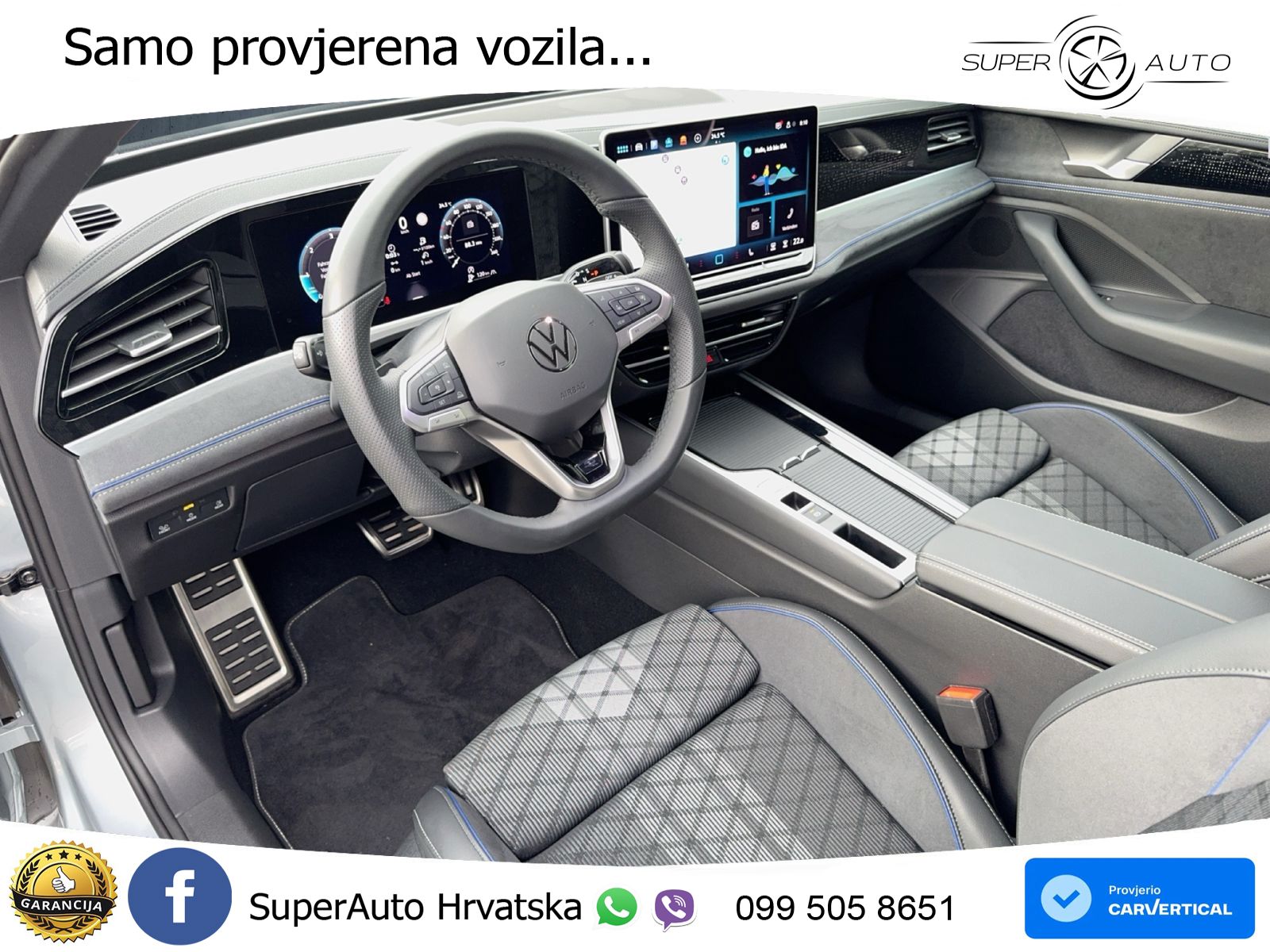 Volkswagen Passat Variant 2.0 TDI (193 KS) 4MOTION DSG R-Line LED+GR SJED+ACC