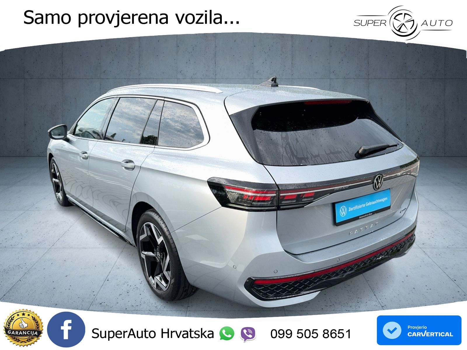 Volkswagen Passat Variant 2.0 TDI (193 KS) 4MOTION DSG R-Line LED+GR SJED+ACC