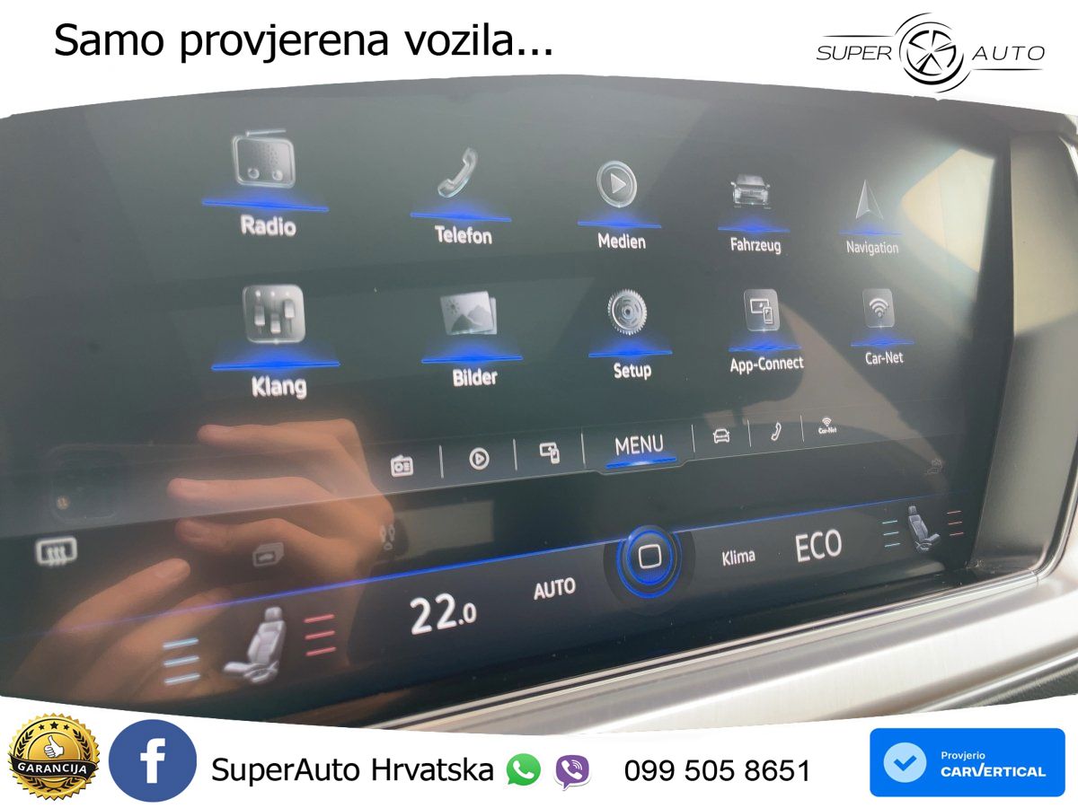 Volkswagen Touareg 3.0 V6 TDI (286 KS) 4MOTION Tiptronic ZRAČNI+ACC+GR SJED+KAM+PANO