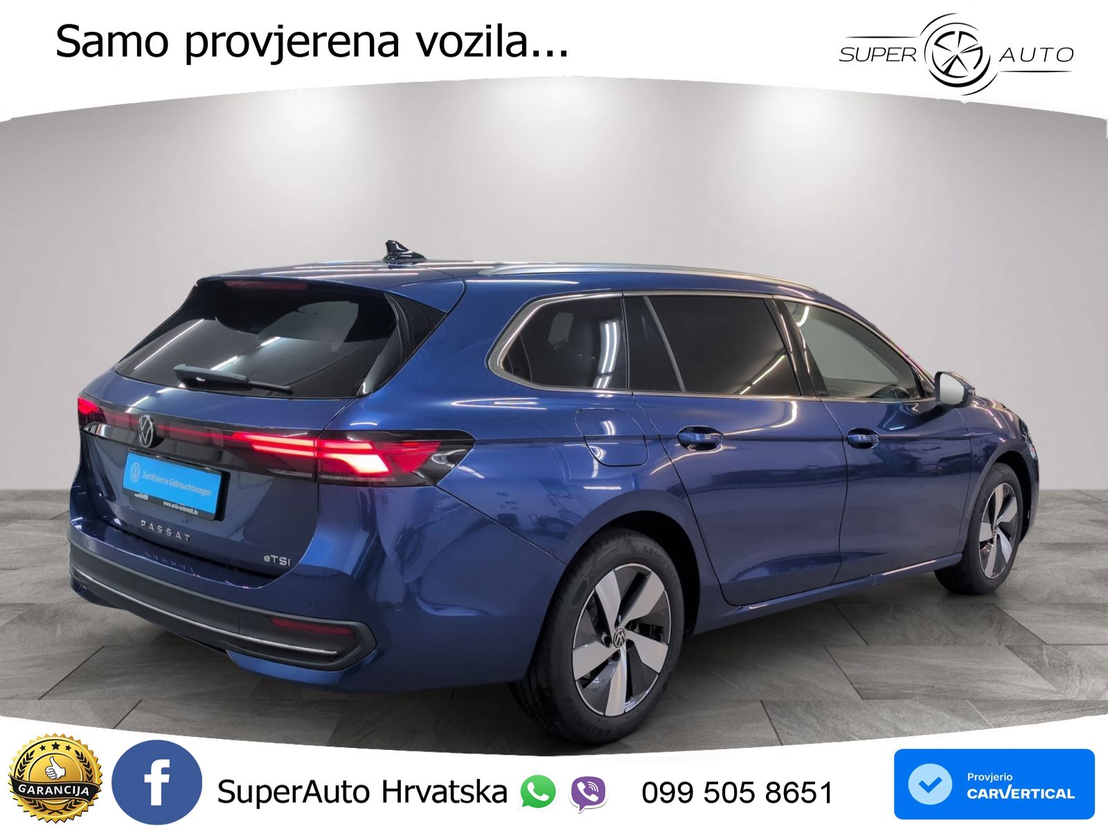 Volkswagen Passat Variant 1.5 eTSI (150 KS) DSG Business LED+GR SJED+ACC
