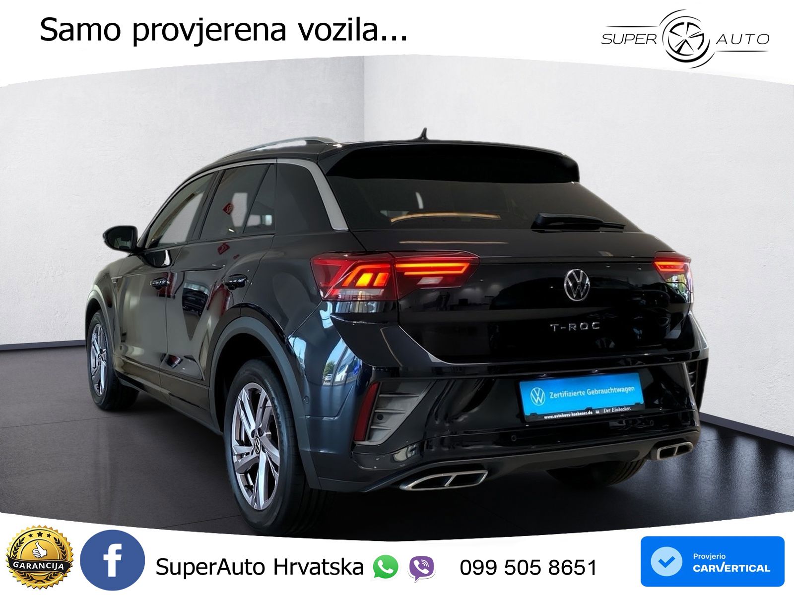 Volkswagen T-Roc I 2.0 TDI (150 KS) DSG LED+GR SJED+ACC