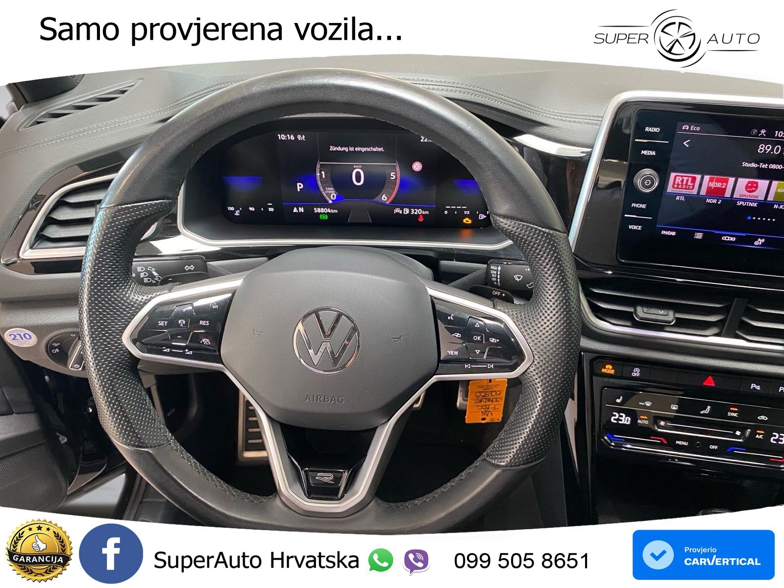 Volkswagen T-Roc I 2.0 TDI (150 KS) DSG LED+GR SJED+ACC