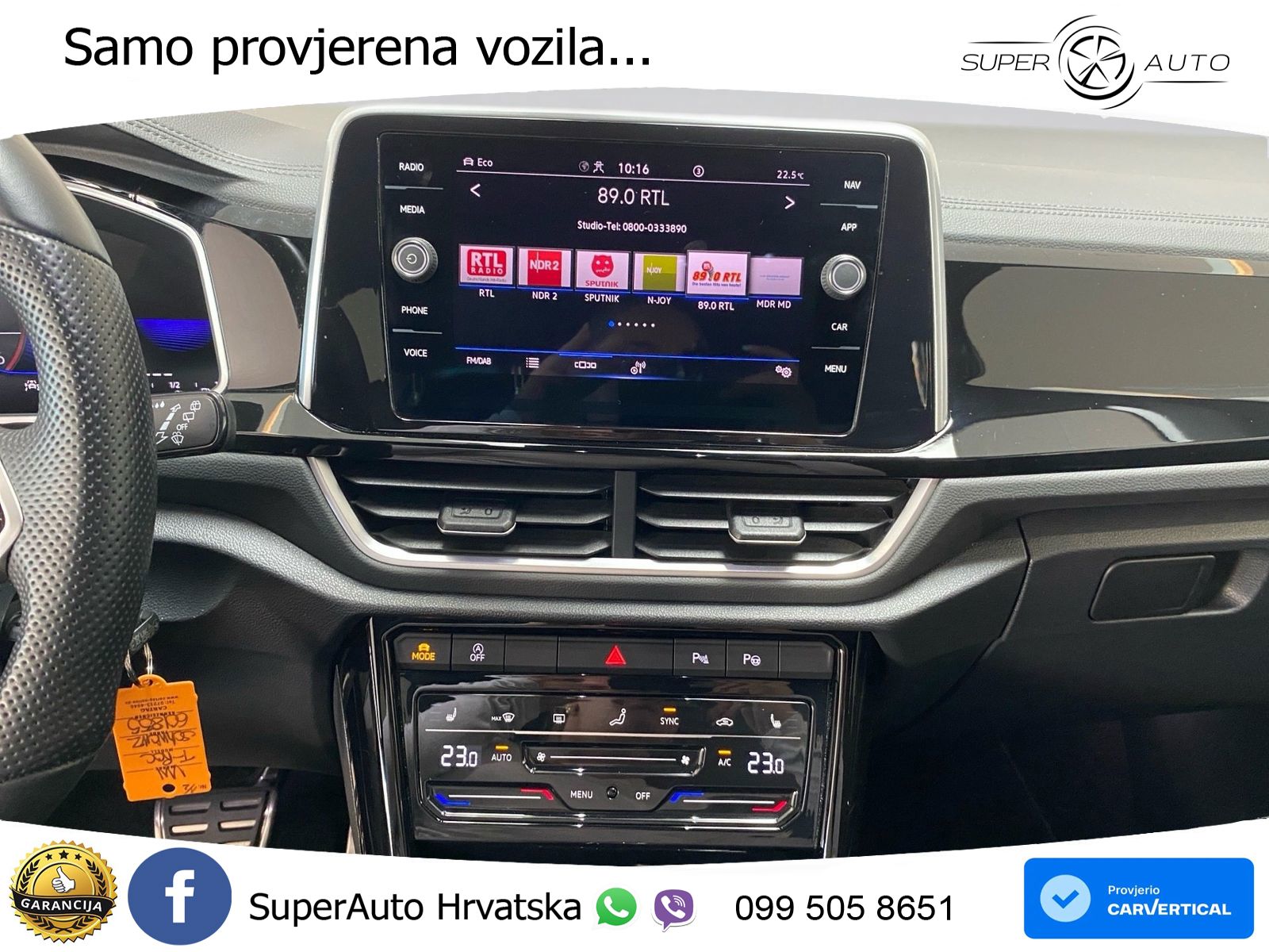 Volkswagen T-Roc I 2.0 TDI (150 KS) DSG LED+GR SJED+ACC