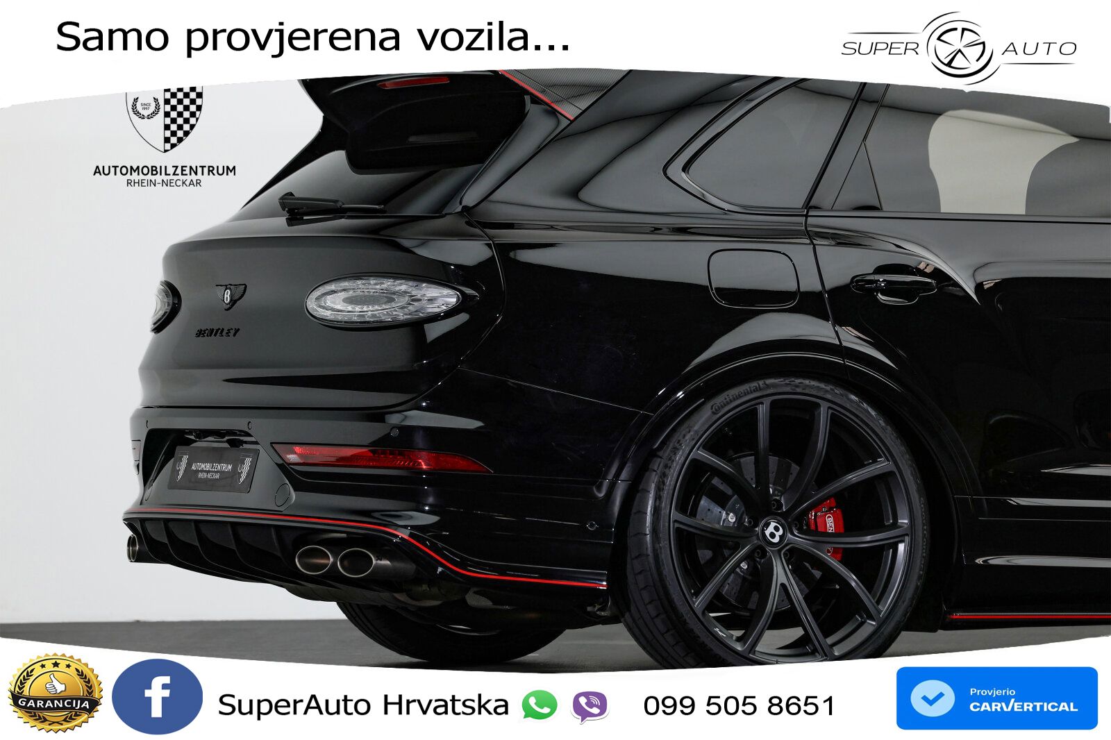Bentley Bentayga Speed 4.0 V8 (650 KS) AWD Automatic ACC+HEAD+4xGR SJED+360+PANO