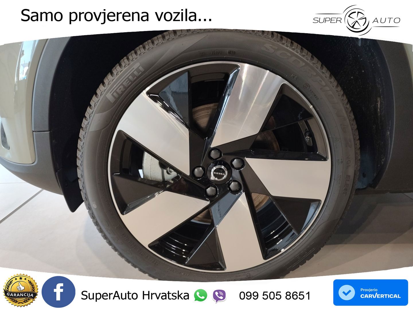 Volvo XC40 Recharge 82 kWh 252 KS Single Motor Extended Range LED+GR SJED+ACC
