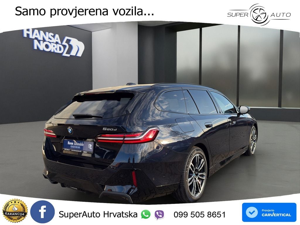 BMW 520d Touring (197 KS) Steptronic ACC+HEAD+4xGR SJED+360+PANO