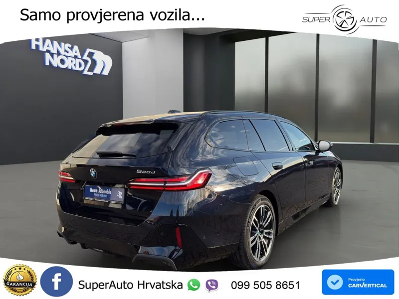 BMW 520d Touring (197 KS) Steptronic ACC+HEAD+4xGR SJED+360+PANO