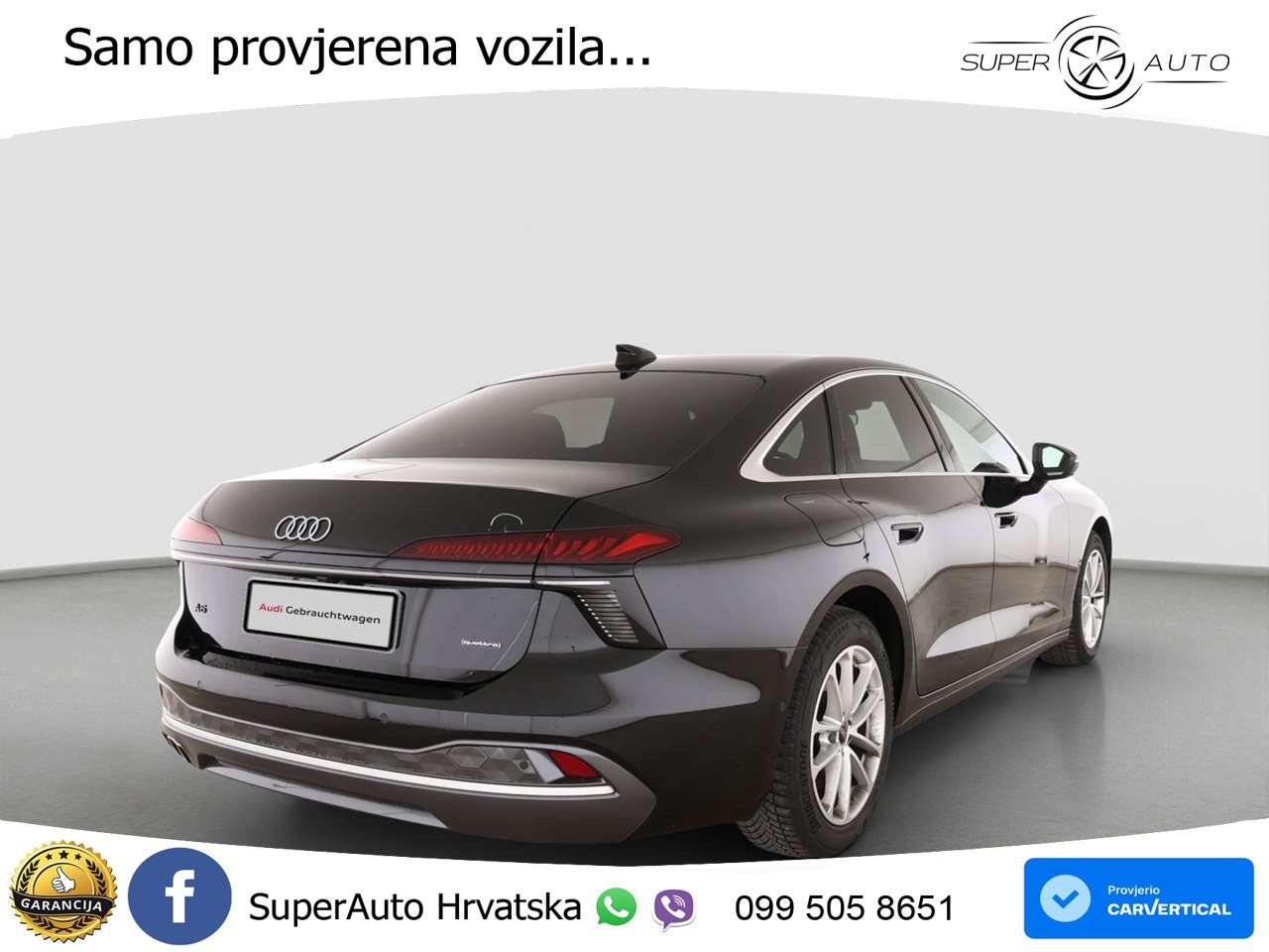 Audi A6 2.0 TDI (204 KS) quattro S tronic LED+GR SJED+ACC
