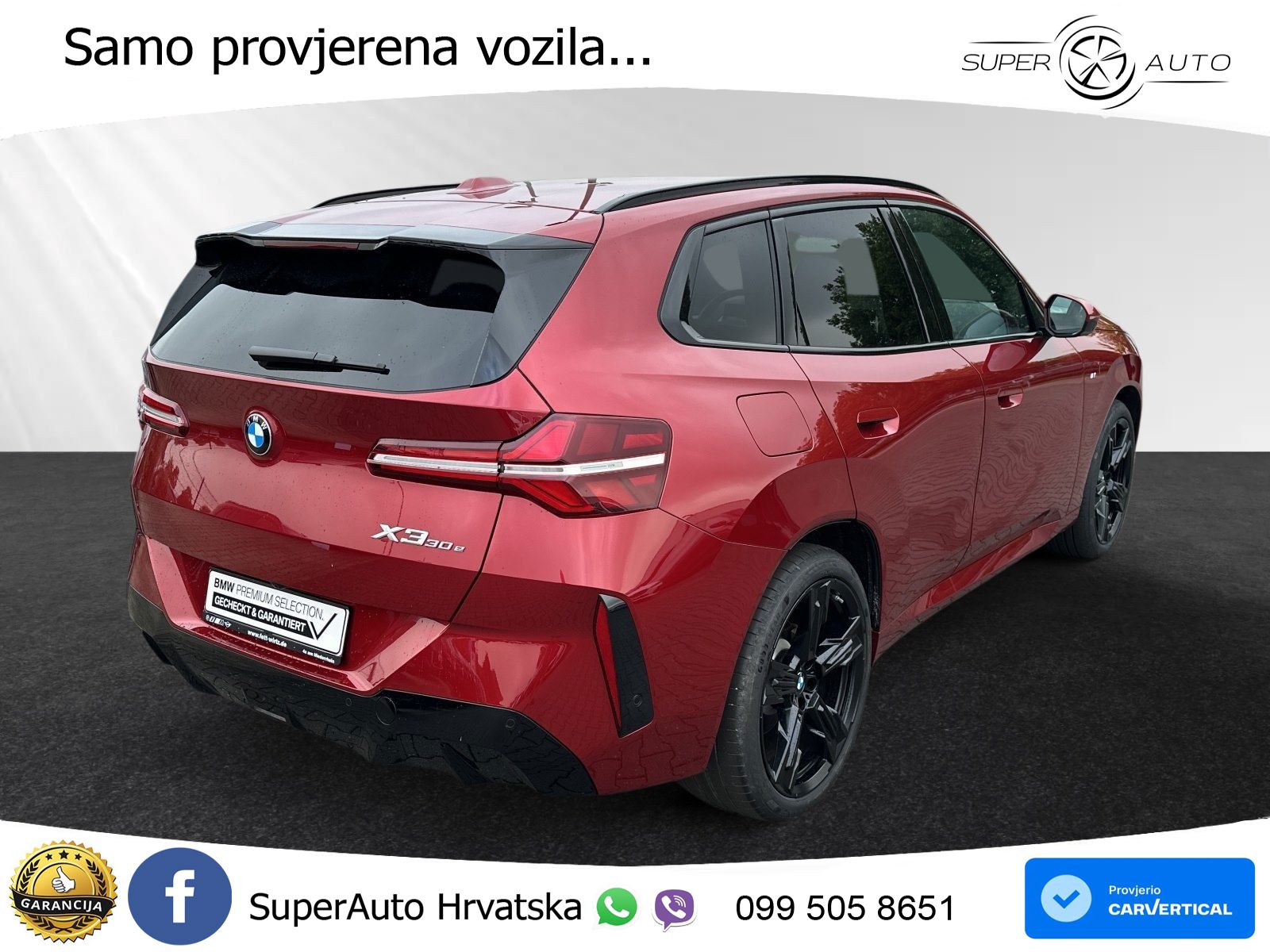 BMW X3 30e xDrive Steptronic M Sport LED+GR SJED+ACC