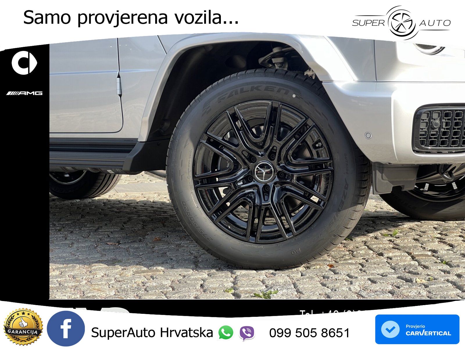 Mercedes G 450d Long (367 KS) 4MATIC 9G-TRONIC AMG LED+GR SJED+ACC