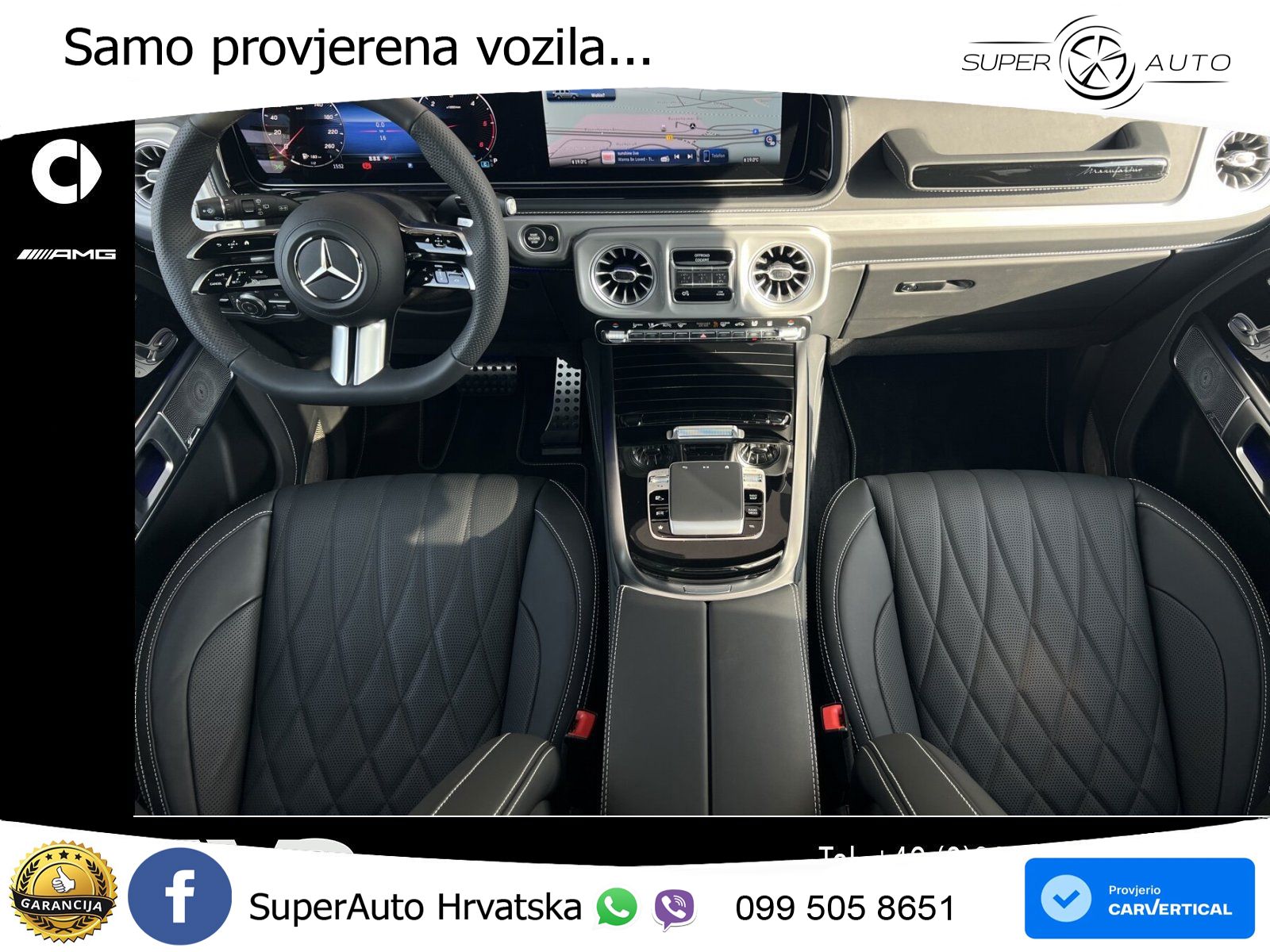 Mercedes G 450d Long (367 KS) 4MATIC 9G-TRONIC AMG LED+GR SJED+ACC
