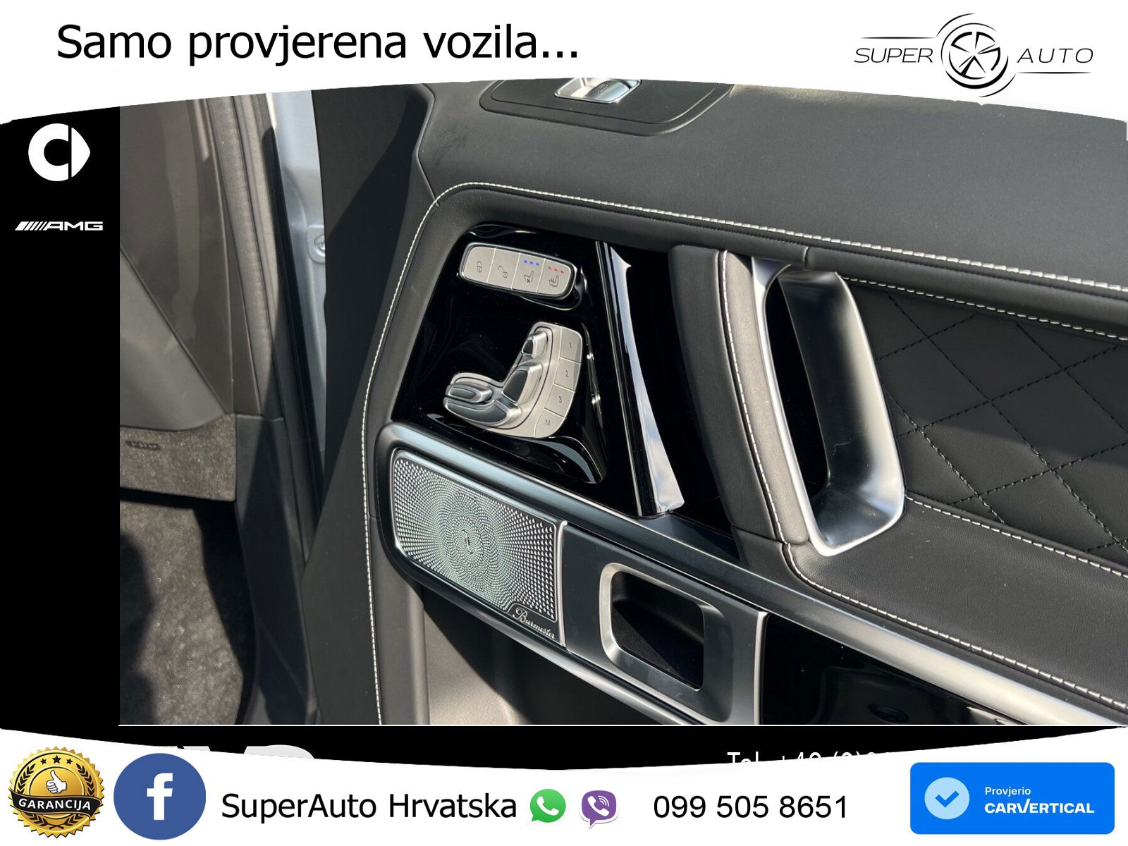 Mercedes G 450d Long (367 KS) 4MATIC 9G-TRONIC AMG LED+GR SJED+ACC