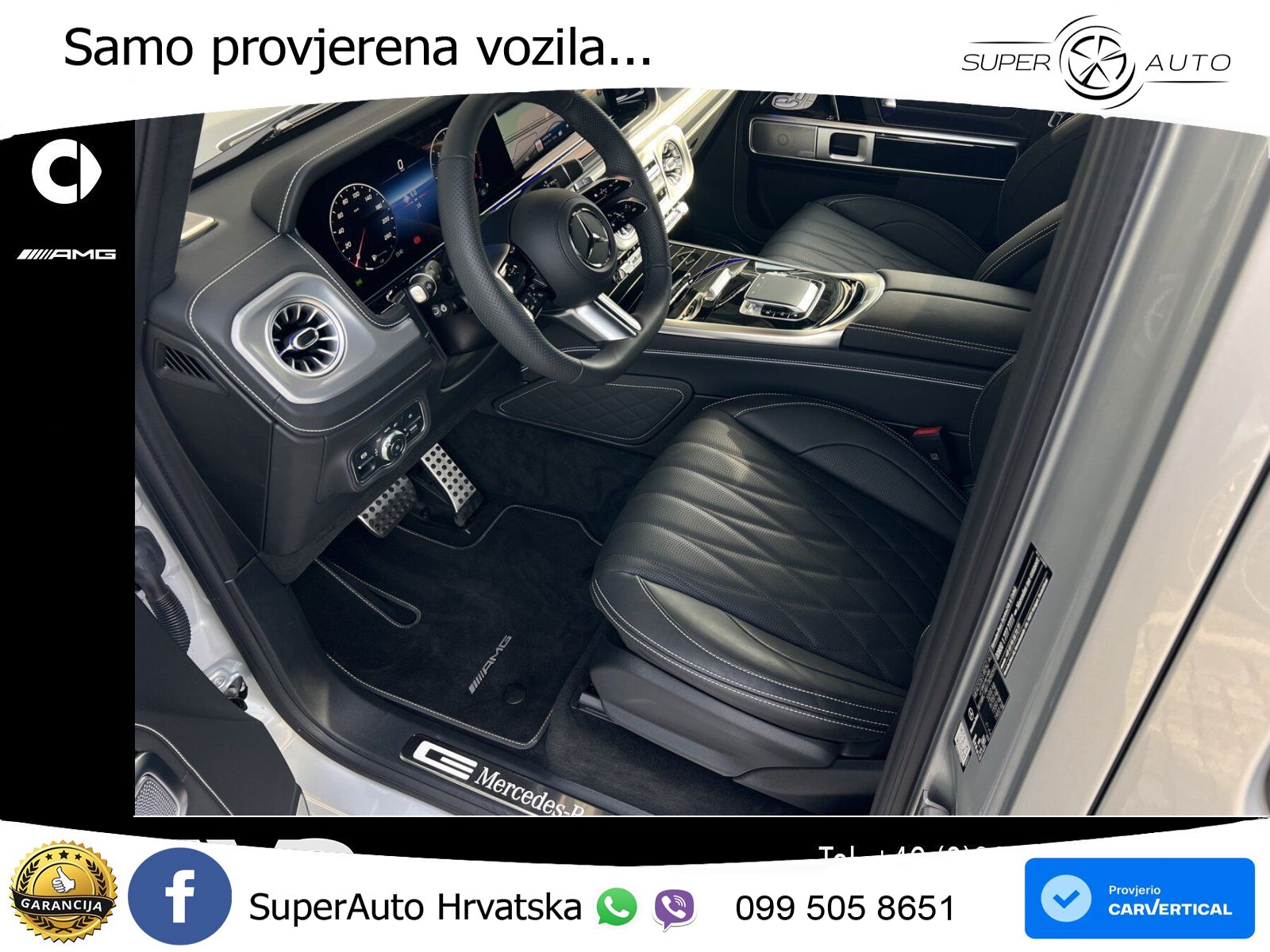 Mercedes G 450d Long (367 KS) 4MATIC 9G-TRONIC AMG LED+GR SJED+ACC