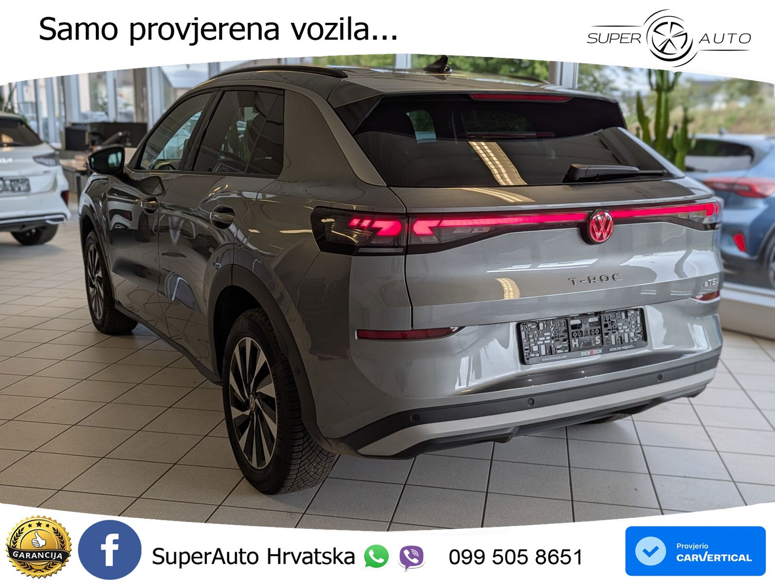 Volkswagen T-Roc 1.5 eTSI (150 KS)  DSG LED+GR SJED+ACC