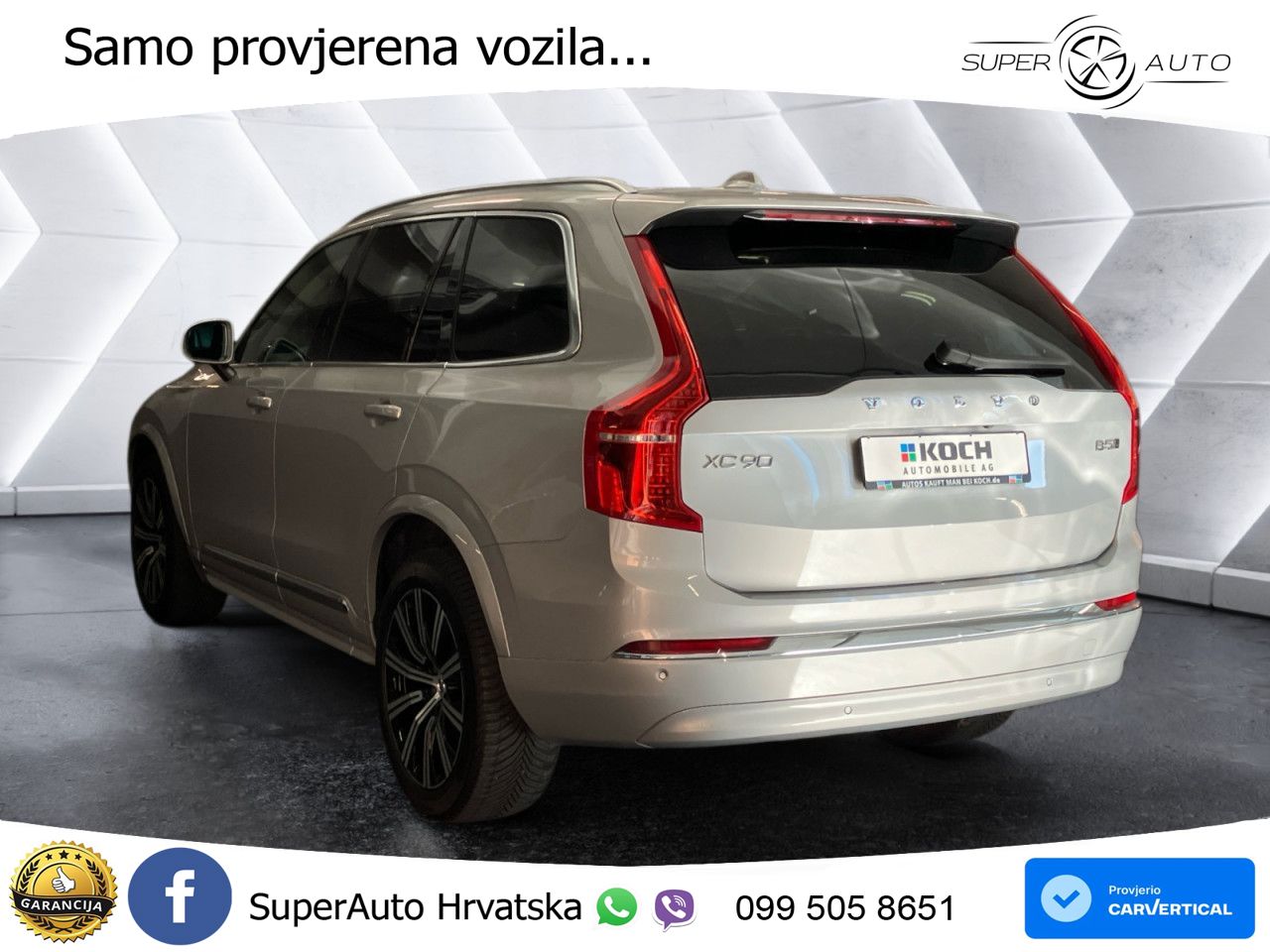 Volvo XC90 2.0 B5 Diesel AWD Automatic LED+GR SJED+ACC