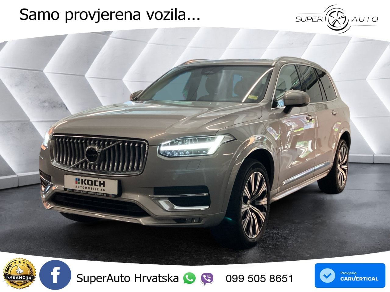 Volvo XC90 2.0 B5 Diesel AWD Automatic LED+GR SJED+ACC