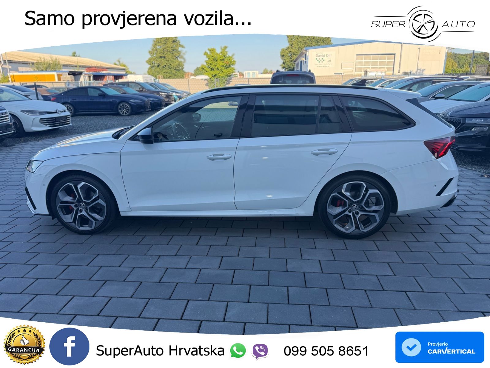 Škoda Octavia Combi RS 2.0 TDI (200 KS) DSG LED+GR SJED+ACC