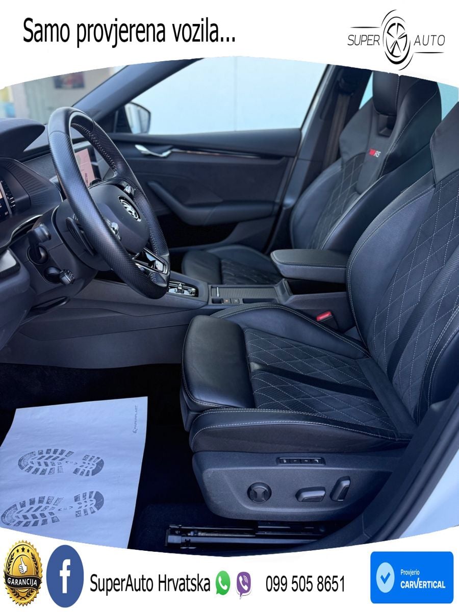 Škoda Octavia Combi RS 2.0 TDI (200 KS) DSG LED+GR SJED+ACC