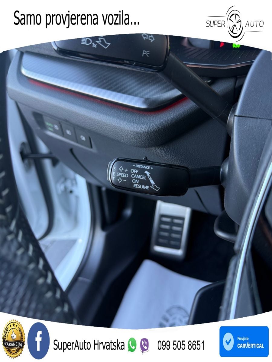 Škoda Octavia Combi RS 2.0 TDI (200 KS) DSG LED+GR SJED+ACC