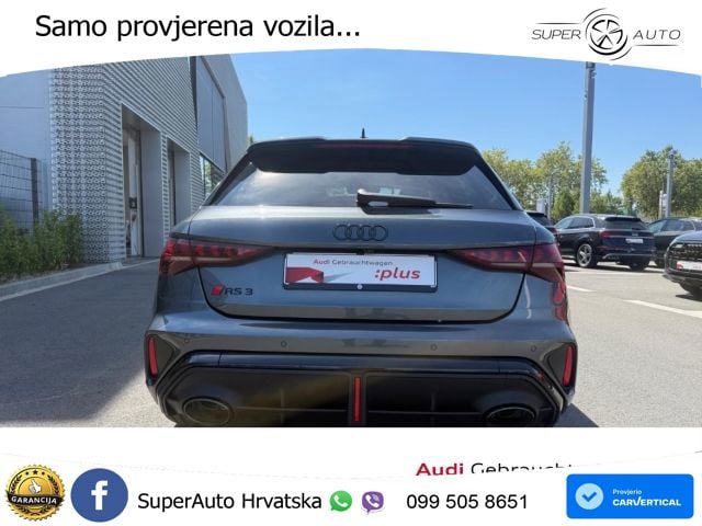 Audi RS3 Sedan 2.5 TFSI (400 KS) quattro S tronic LED+GR SJED+ACC