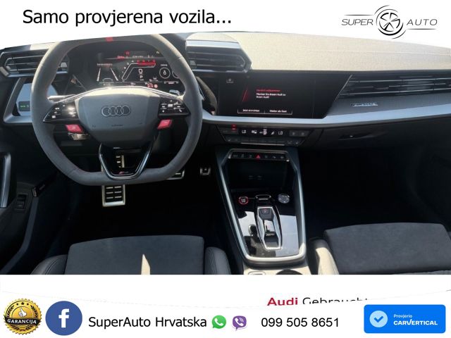 Audi RS3 Sedan 2.5 TFSI (400 KS) quattro S tronic LED+GR SJED+ACC