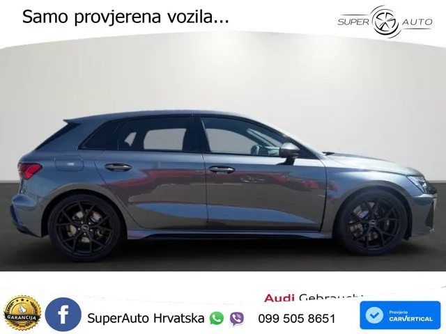 Audi RS3 Sedan 2.5 TFSI (400 KS) quattro S tronic LED+GR SJED+ACC