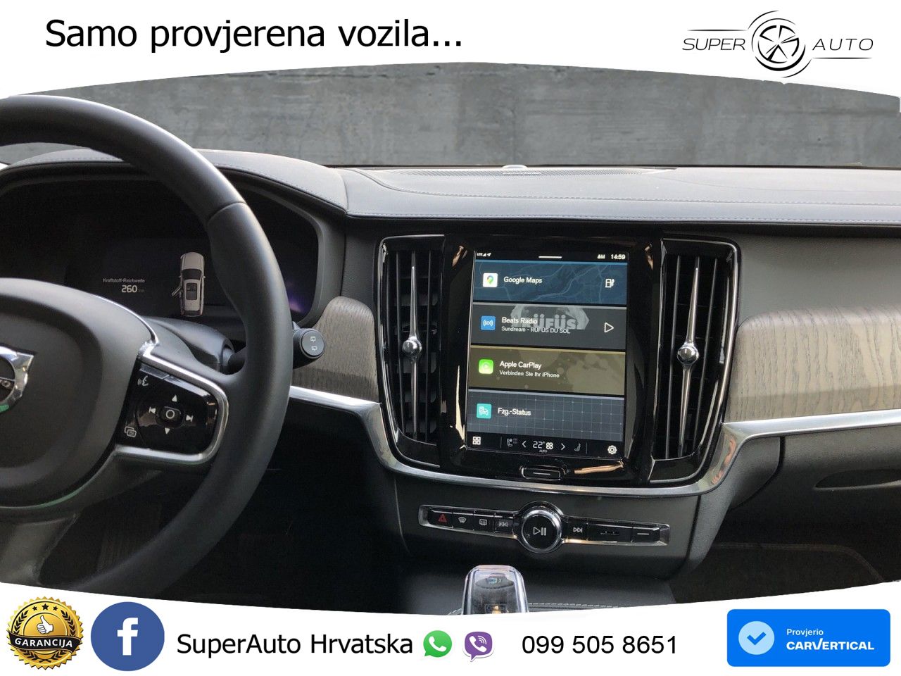 Volvo V90 Recharge T8 AWD Geartronic LED+GR SJED+ACC