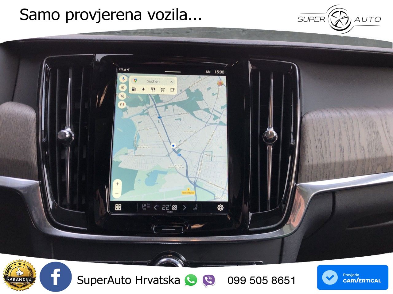 Volvo V90 Recharge T8 AWD Geartronic LED+GR SJED+ACC