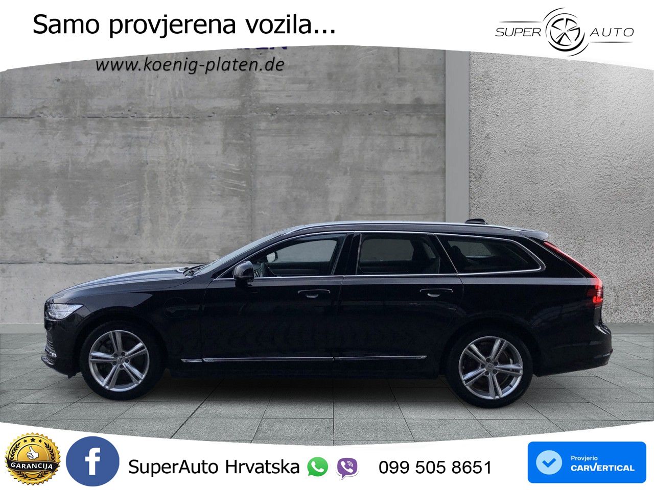 Volvo V90 Recharge T8 AWD Geartronic LED+GR SJED+ACC