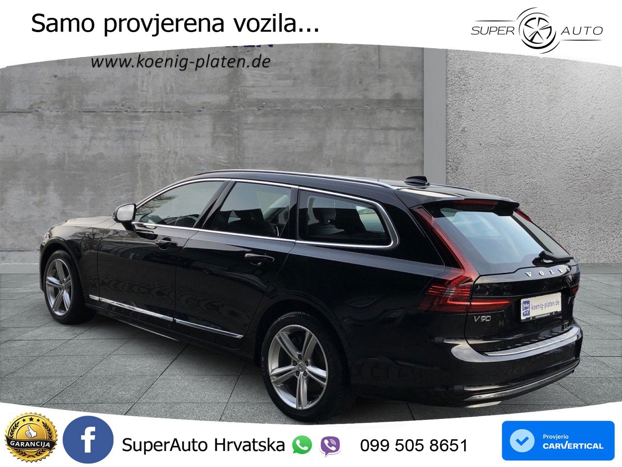 Volvo V90 Recharge T8 AWD Geartronic LED+GR SJED+ACC