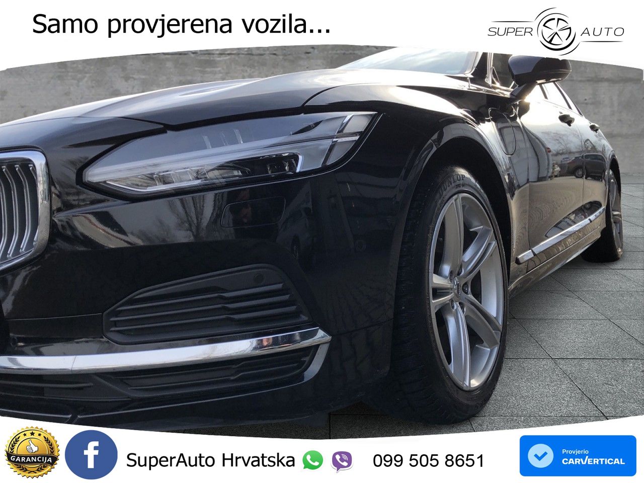 Volvo V90 Recharge T8 AWD Geartronic LED+GR SJED+ACC