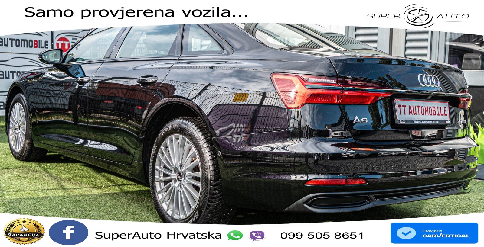 Audi A6 40 TDI (204 KS) S tronic LED+GR SJED+ACC