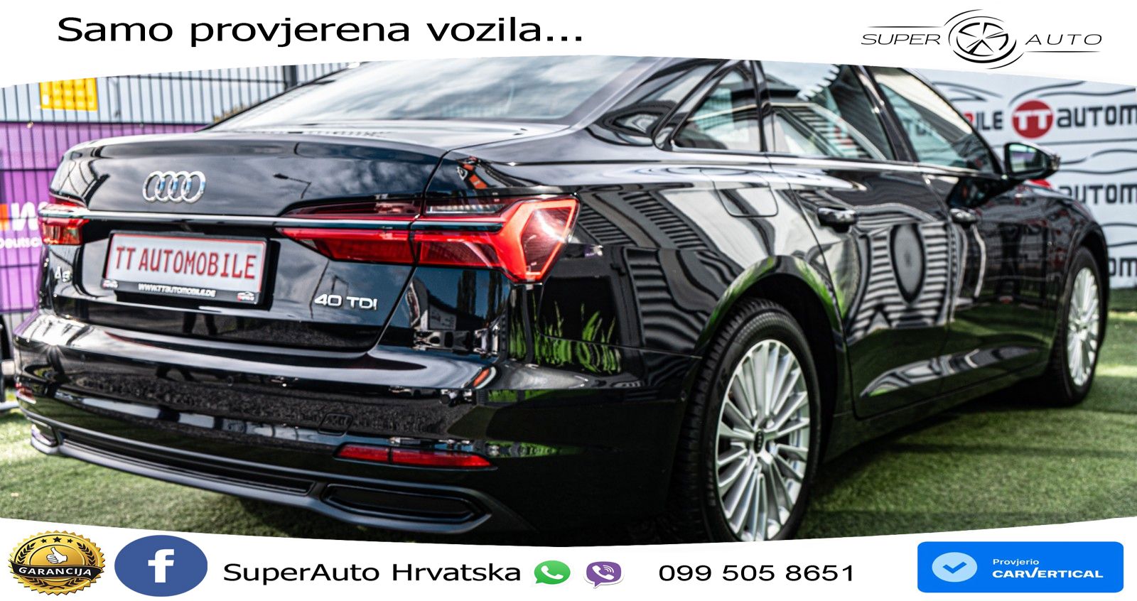 Audi A6 40 TDI (204 KS) S tronic LED+GR SJED+ACC