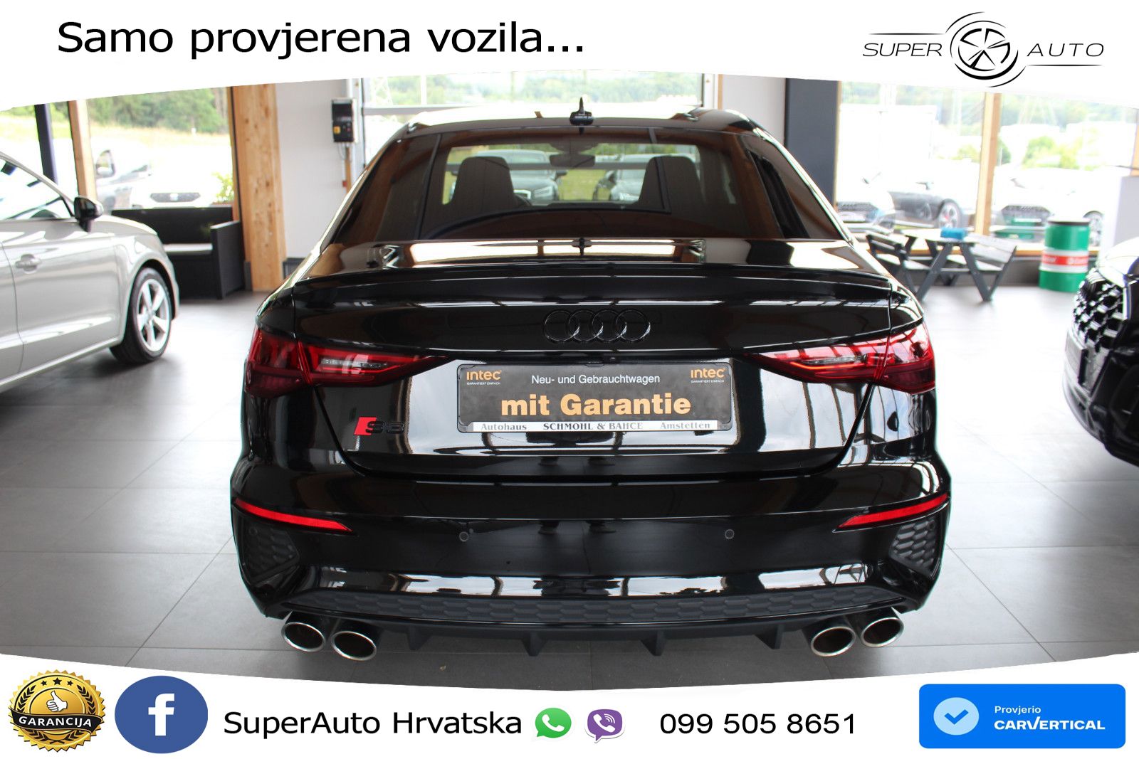 Audi S3 Limuzina 2.0 TFSI (310 KS) quattro S tronic MATRIX+GR SJED+KAM