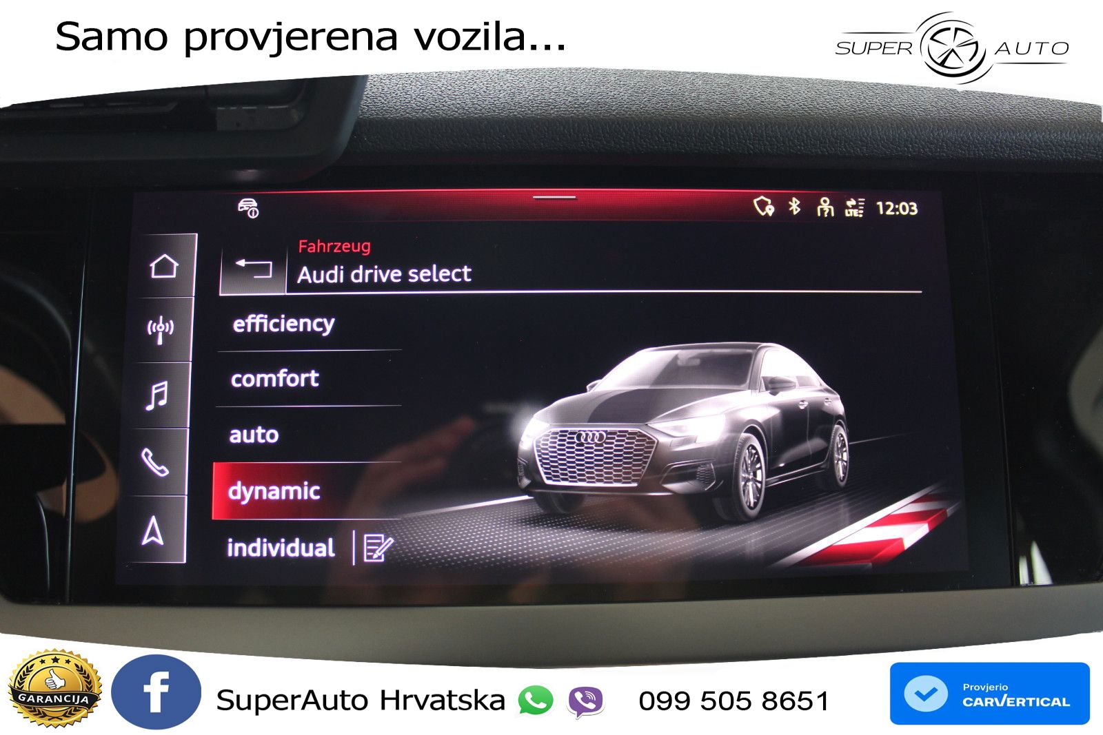 Audi S3 Limuzina 2.0 TFSI (310 KS) quattro S tronic MATRIX+GR SJED+KAM