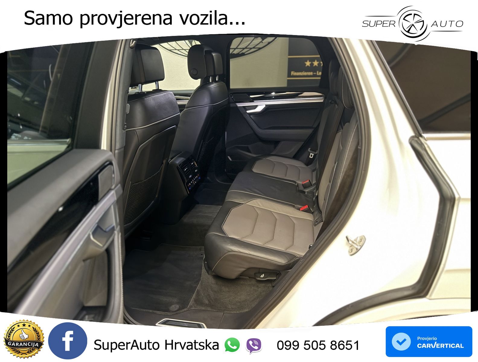 Volkswagen Touareg 3.0 V6 TDI (286 KS) 4MOTION Tiptronic R-Line ZRAČNI+ACC+GR SJED+KAM